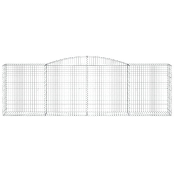 Coșuri Gabion Arcuite Fier Galvanizat - Barieră Grădină