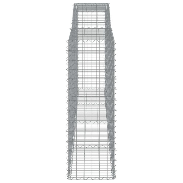 Coșuri Gabion Arcuite Fier Galvanizat - Garduri Durabile