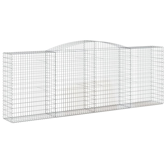 Coșuri Gabion Arcuite 6 buc - Fier Galvanizat | Livrare Gratuită