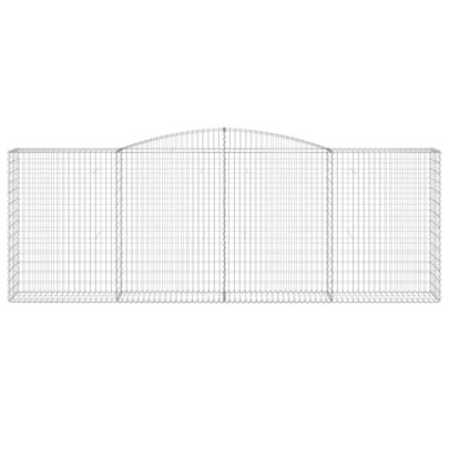 Coșuri Gabion Arcuite 6 buc - Fier Galvanizat | Livrare Gratuită