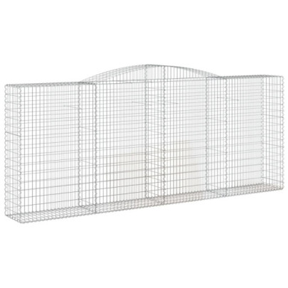 Coșuri Gabion Arcuite 400x50x160/180 cm - Fier Galvanizat