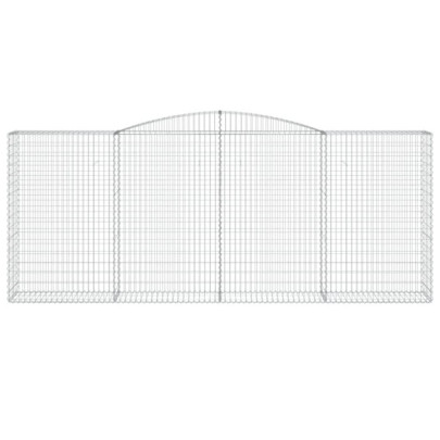 Coșuri Gabion Arcuite 400x50x160/180 cm - Fier Galvanizat