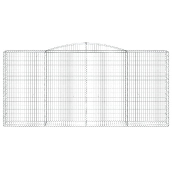 Coșuri Gabion Arcuite 5 buc - Fier Galvanizat | Livrare Gratuită