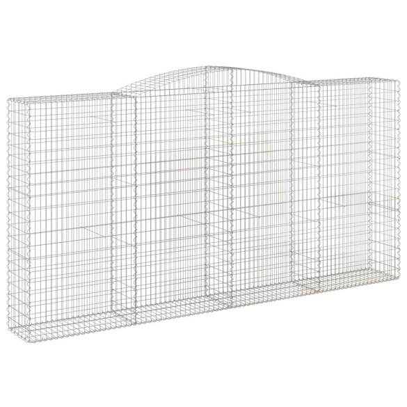 Coșuri Gabion Arcuit 400x50x200/220 cm - Fier Galvanizat