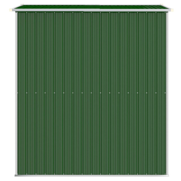 Șopron Grădină Verde - Oțel Zincat | Depozitare Exterior