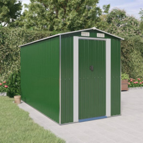 Șopron Grădină Verde - Oțel Zincat - Depozitare Exterior