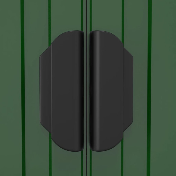 Șopron Grădină Verde Oțel Zincat | Depozitare Exterior Spațioasă