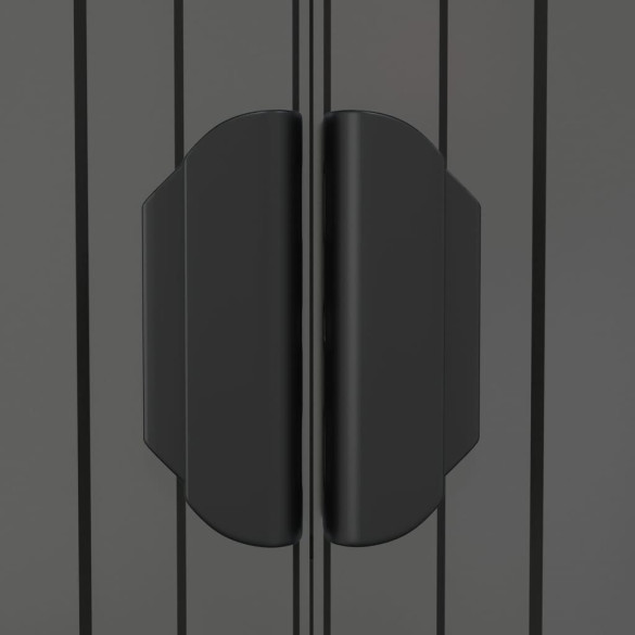 Șopron Grădină Gri Oțel Galvanizat | Depozitare Exterior