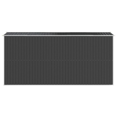 Șopron Grădină Antracit - Depozitare Exterior | Oțel Galvanizat