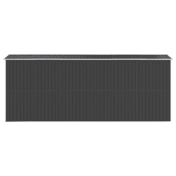 Șopron Grădină Antracit - Depozitare Exterior | Oțel Galvanizat