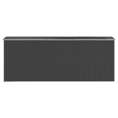Șopron Grădină Antracit - Depozitare Exterior | Oțel Galvanizat