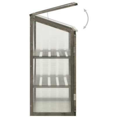 Seră Grădină Lemn Brad - Protecție Plante | Livrare Gratuită