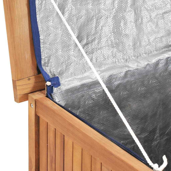 Ladă Depozitare Grădină Lemn Tec - Livrare Gratuită