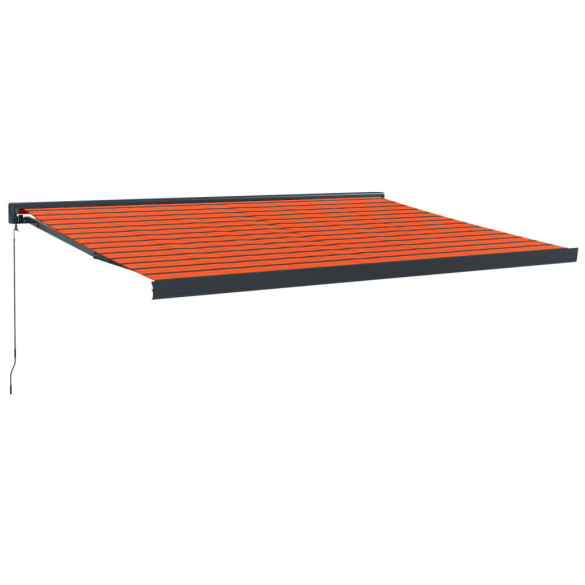 Copertină retractabilă aluminiu 4,5x3m - Livrare gratuită