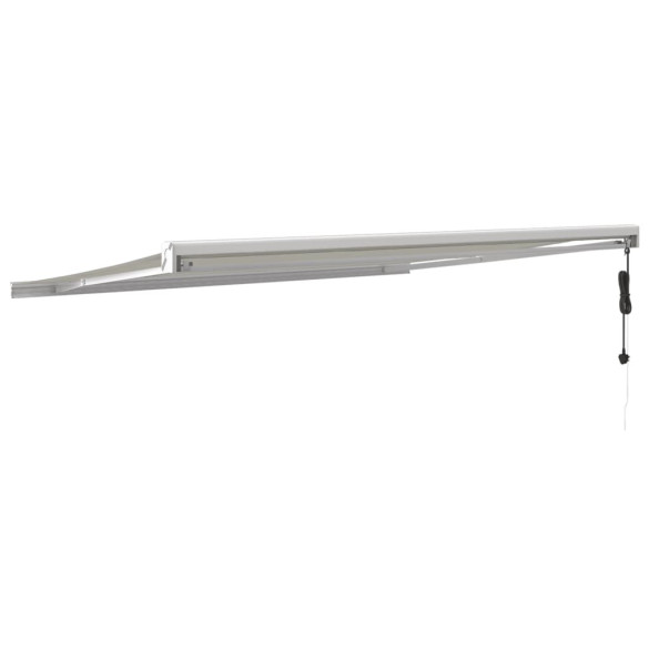 Copertină Retractabilă 4x3m - Crem - Textil & Aluminiu