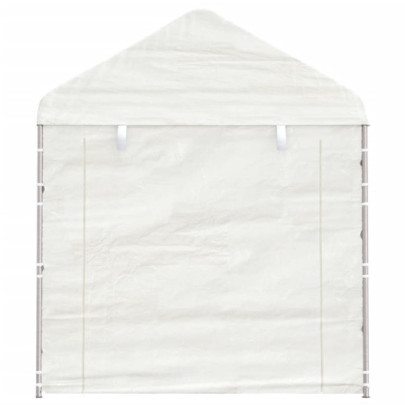 Foișor cu acoperiș alb | Cort exterior protecție soare