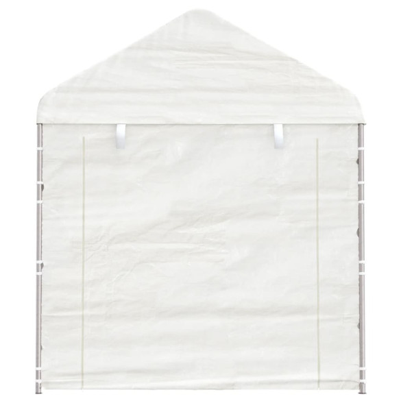 Foișor cu Acoperiș Alb - Cort pentru Grădină - Livrare Gratuită
