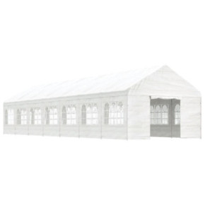 Foișor cu acoperiș alb | 15,6x4m | Livrare gratuită 2