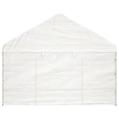 Foișor Alb Spacios - Cort Exterior Polietilenă Rezistent