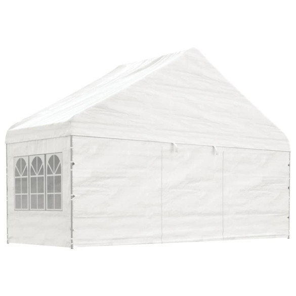 Foișor Alb Spacios 20x6m - Protectie Outdoor | Livrare Gratuita