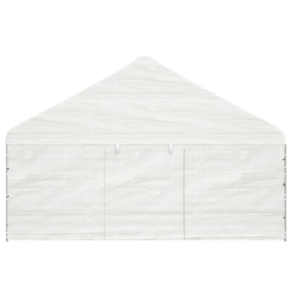 Foișor Alb Spacios 20x6m - Protectie Outdoor | Livrare Gratuita