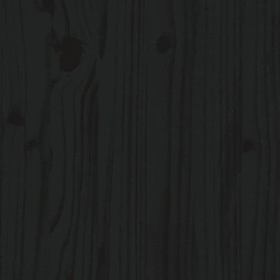 Magazie dublă coș gunoi exterior - lemn pin negru | Livrare gratuită