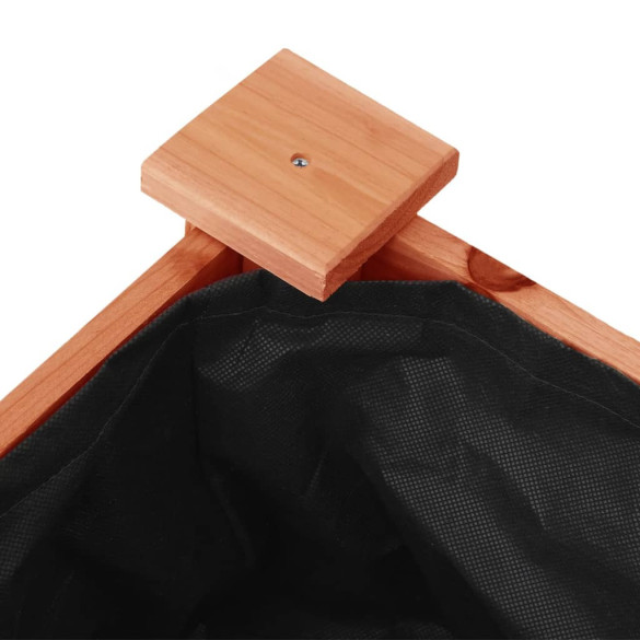 Jardinieră cu Roți 118x59x76 cm - Lemn Masiv | Livrare Gratuită