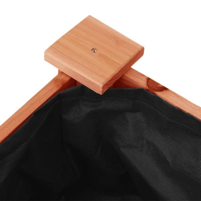 Jardinieră cu Roți 118x59x76 cm - Lemn Masiv | Livrare Gratuită