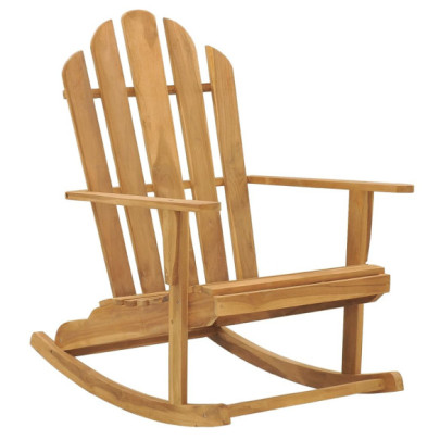 Scaun balansoar Adirondack - lemn masiv de tec