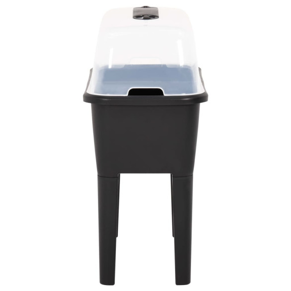 Strat Înălțat PP 77x38.7x82 cm - Livrare Gratuită