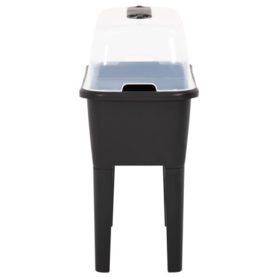 Strat Înălțat PP 77x38.7x82 cm - Livrare Gratuită