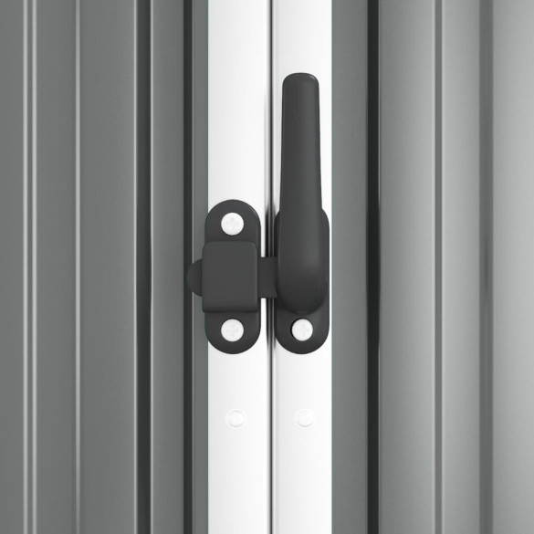 Șopron Grădină Gri - Oțel Galvanizat - Depozitare Scule