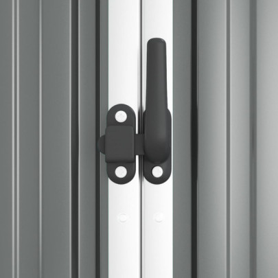 Șopron Grădină Gri - Oțel Galvanizat - Depozitare Scule