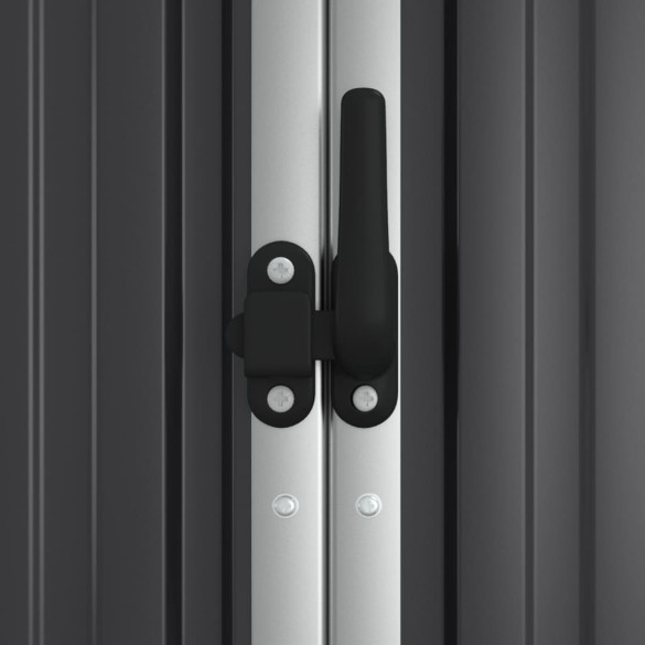 Șopron Grădină Antracit - Oțel Galvanizat | Depozitare Scule