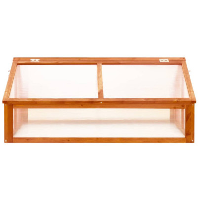 Seră Grădină Lemn Brad - 114x80x50 cm | Livrare Gratuită