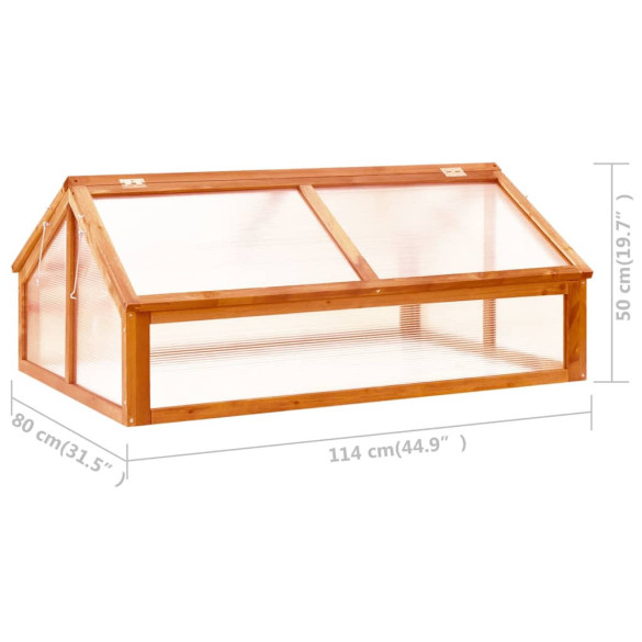 Seră Grădină Lemn Brad - 114x80x50 cm | Livrare Gratuită Seră Grădină Lemn Brad - 114x80x50 cm | Livrare Gratuită