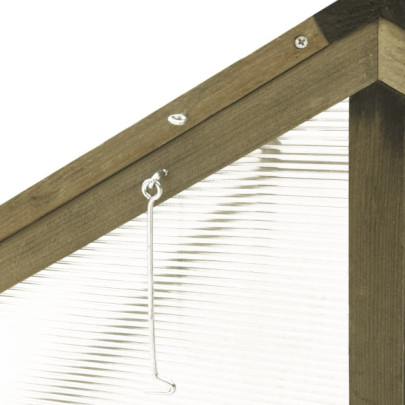 Seră Grădină Lemn Brad | Protecție Plante | 114x80x50 cm