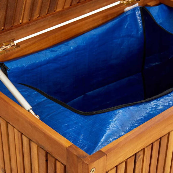 Ladă Depozitare Grădină Lemn Acacia 150x80 cm | Livrare Gratuită