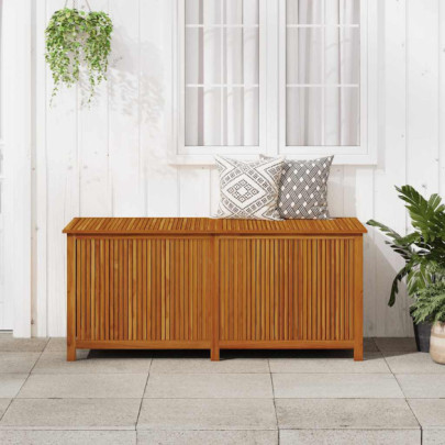 Ladă Depozitare Grădină Lemn Acacia - 175x80x75 cm