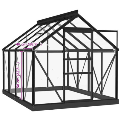 Sticlă de schimb pentru seră - 16 bucăți - sticlă securizată