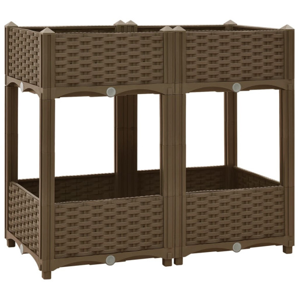 Strat Înălțat din Polipropilenă - 80x40x71 cm