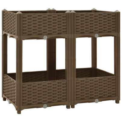 Strat Înălțat din Polipropilenă - 80x40x71 cm