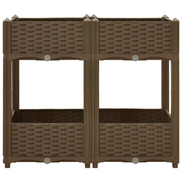 Strat Înălțat din Polipropilenă - 80x40x71 cm