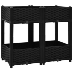 Strat Înălțat din Polipropilenă - 80x40x71 cm 2