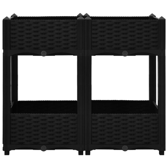 Strat Înălțat din Polipropilenă - 80x40x71 cm