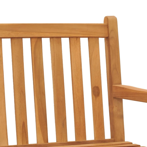 Bancă grădină lemn tec 180 cm - Livrare gratuită