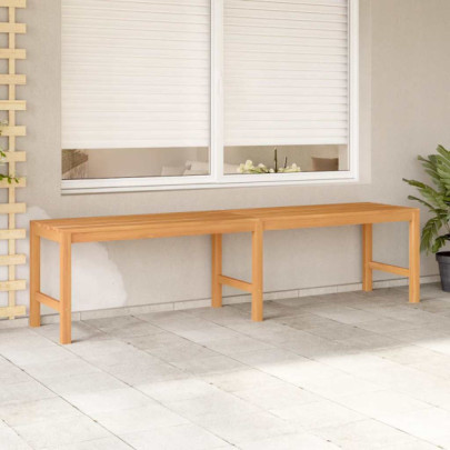 Bancă Grădină Lemn Tec 180 cm - Rezistentă la Intemperii