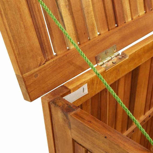 Ladă Depozitare Grădină Lemn Acacia Masiv - 113x50x58 cm