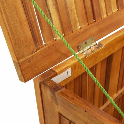 Ladă Depozitare Grădină Lemn Acacia Masiv - 113x50x58 cm
