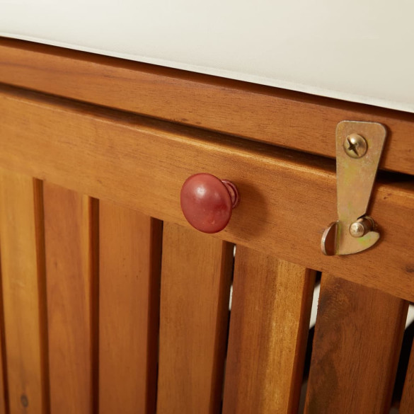 Bancă de depozitare lemn acacia masiv - 170 cm - Livrare gratuită